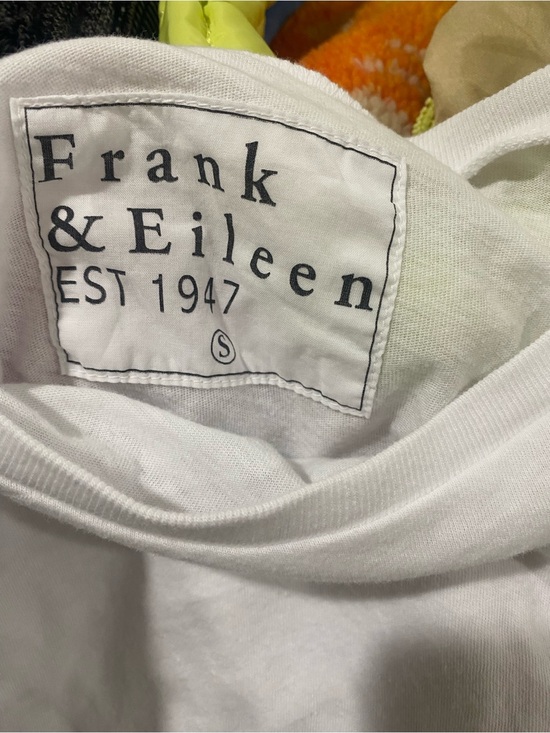 Frank & Eileen Tops - Frank & Eileen White Short-Sleeve Crew Tee